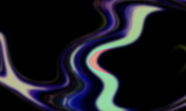 Neon Tunnel VJ Loop 5:3 Wide 60fps Screensaver Purple Blue Cyan Wavy