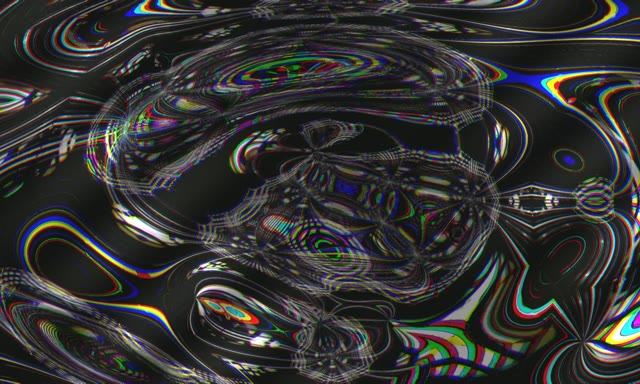 Neon Tunnel VJ Loop 5:3 Wide 60fps Screensaver with Psychedelic Swirls