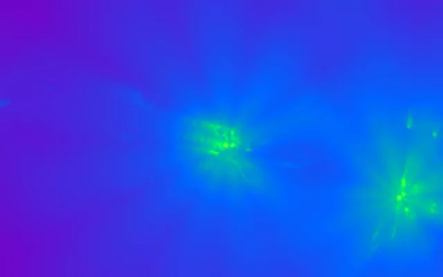 Neon Tunnel VJ Loop 60fps Pulsating Cyan Vortex 16:10 Screensaver