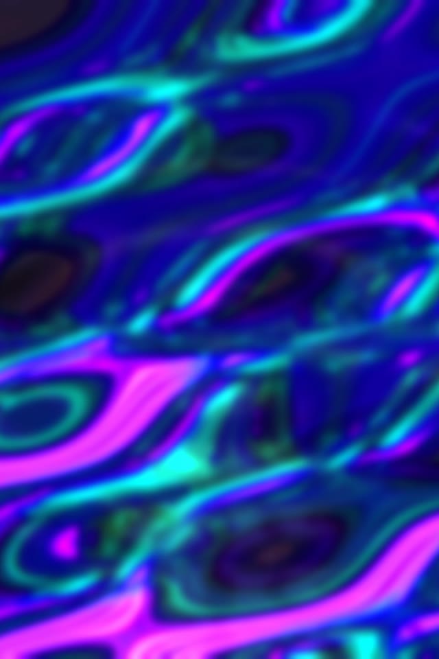 Neon Tunnel VJ Loop 9:16 60fps Screensaver Cyan Magenta Waves Motion Background