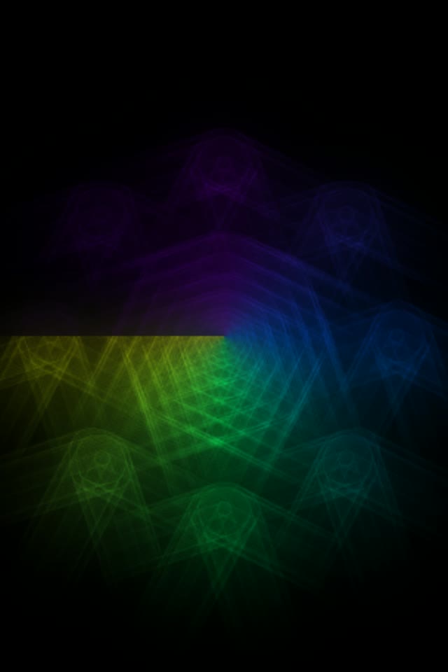 Neon Tunnel Vj Loop 9:16 60fps Screensaver Green Blue Purple Waves