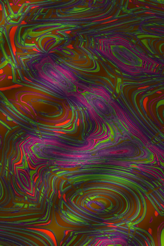 Neon Tunnel VJ Loop 9:16 60fps Screensaver Psychedelic Swirls Motion Background