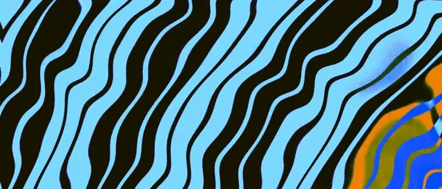 Neon Tunnel Wavy Stripe Vortex VJ Loop 21:9 Ultrawide 60fps Screensaver