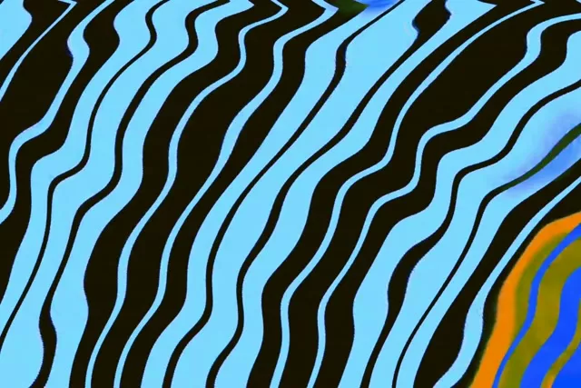 Tollan Neon Guairneán Stiallacha Tonnach 3:2 Surface 60fps Spárálaí Scáileáin VJLoops