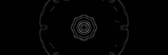 ネオントンネルホワイトスパイラルスクリーンセーバー 3:1 トリプルワイド 60fps VJ Loop