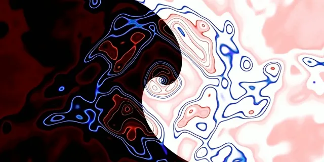 Neon Tunnel Yin Yang Swirl Vj Loop 2:1 Univisium 60fps Screensaver