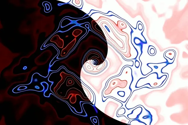 네온 터널 음양 소용돌이 VJ Loop 3:2 서피스 60fps 화면보호기