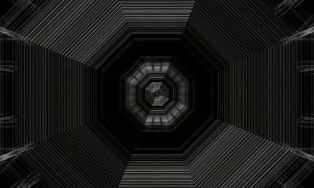 Octagonal Neon Tunnel VJLoops 5:3 Wide 60fps Screensaver Motion