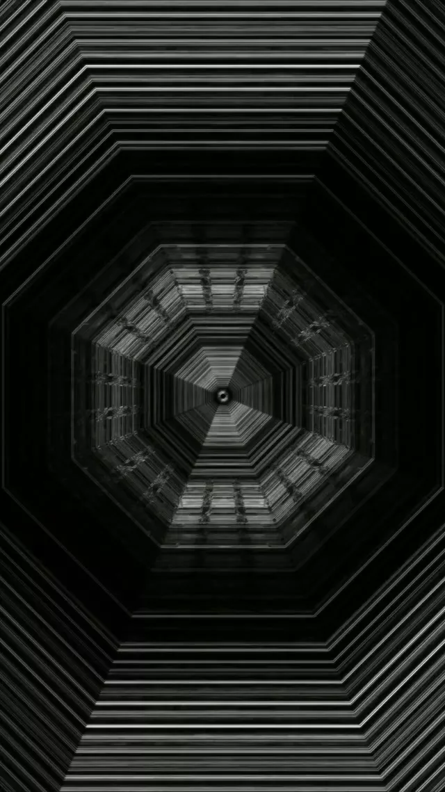Túnel Neón Octagonal VJLoops 9:16 Reels 60fps Screensaver Motion
