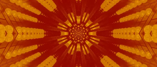 Neon Tunnel Radiant Sunburst Vj Loop 21:9 Ultrawide 60fps Screensaver