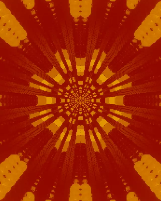 Neon Tunnel Radial Sunburst VJ Loop 4:5 Instagram 60fps Screensaver