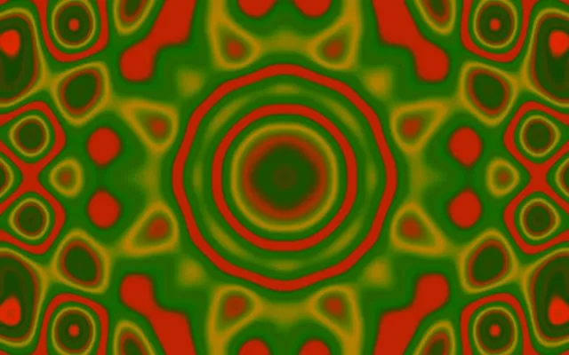 Túnel de Neón Laranxa Ondulación Vórtice Vj Loop 60fps 16:10 Macbook Protector de Pantalla