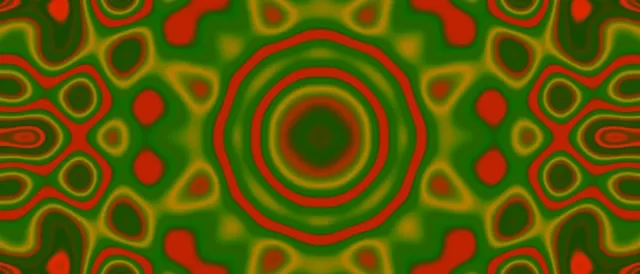 Neon Tunnel Orange Ripple Vortex Vj Loop 21:9 Ultrawide 60fps Screensaver