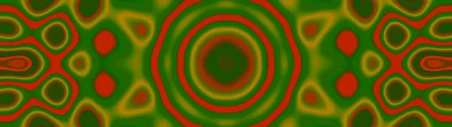 Neon Tunnel Orange Krusning Ringe 32:9 Super Ultrawide 60fps Pauseskærm VJLoops