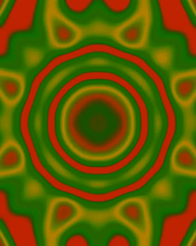 Neon Tunel Pomarańczowa Fala Wir Wygaszacz 4:5 Instagram 60fps Vj Loop