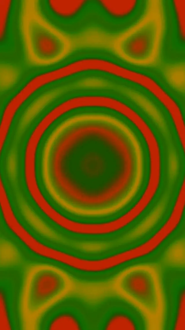 Neon Tunel Narandžasti Talasni Vrtlog Vj Loop 9:16 Reels 60fps Čuvar Ekrana