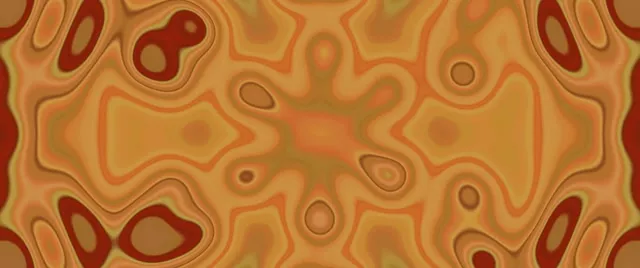 تونل نئونی ستاره آلی Burst نارنجی VJ Loop 2.39:1 Cinemascope 60fps Screensaver