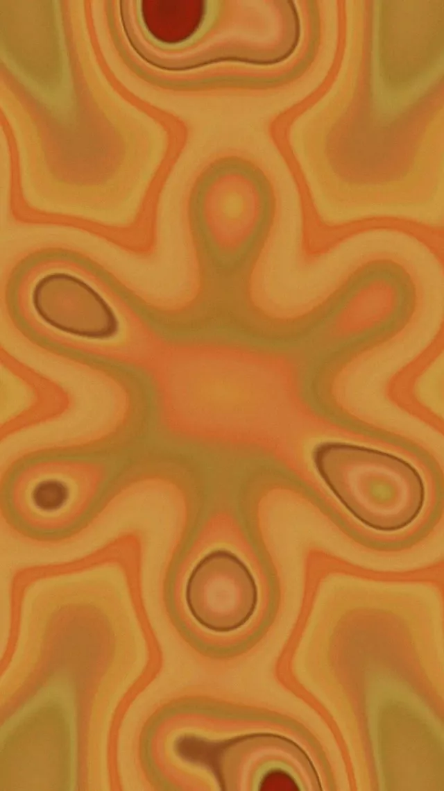 Túnel Néon Calidoscopio Cálido Vj Loop 9:16 Reels 60fps Screensaver