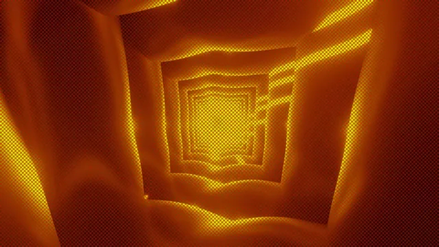 Oranje Neon Tonnel Skermbeveiliging 4K UHD 60fps VJLoops