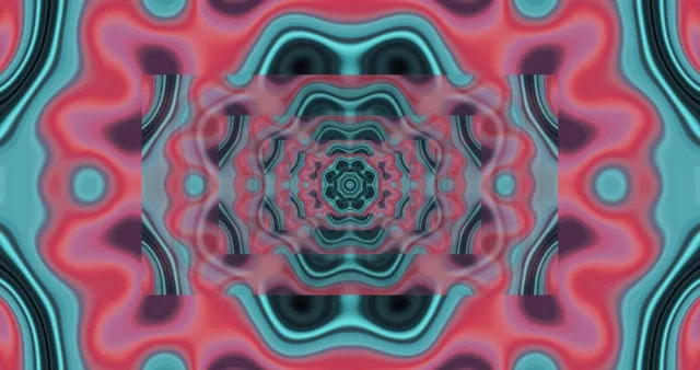 Roosa tsüaan Neon Tunnel 4K UHD 60FPS VJLoops animatsioon ekraanisäästja PC