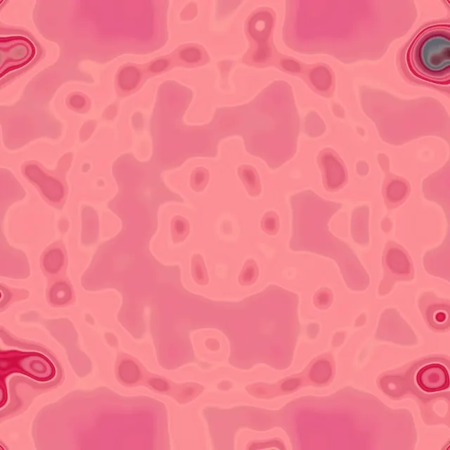 Neon Tunnel Pink Kaleidoscope Blob Vj Loop 1:1 Square 60fps Screensaver