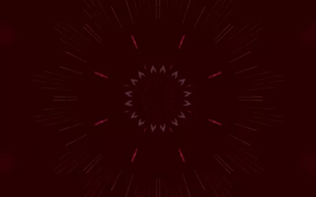 Túnel Neón Rosa Explosión Mandala VJLoops 60fps 16:10 MacBook Protector de Pantalla