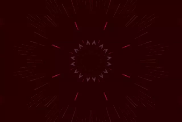 Neon Tunel Ružičasti Kaleidoskop Cvijet VJ Loop 3:2 Surface 60fps Screensaver