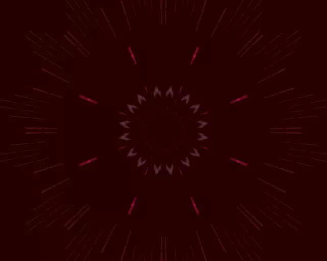 Neon Tunnel Fractal Kaleidoscope Burst 5:4 industrial 60fps Screensaver Vj Loop