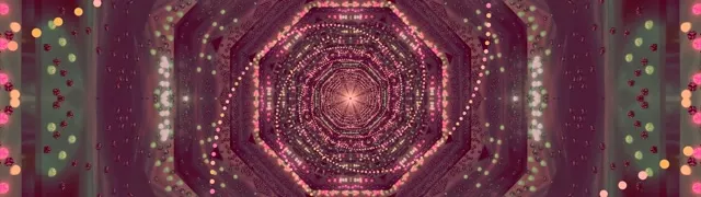 핑크 네온 터널 화면보호기 32:9 Super Ultrawide 60fps VJ Loop