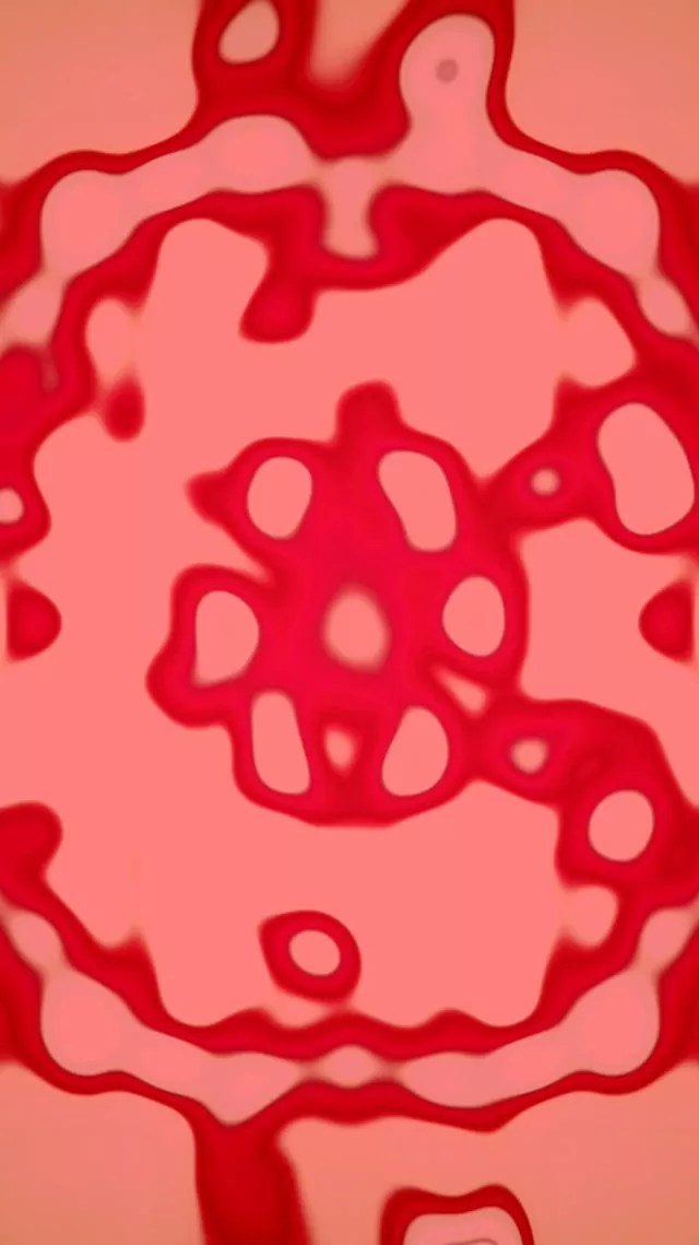 Neon Tunnel Pink Radial Cell Burst 60fps 9:16 Reels Screensaver VJ Loop