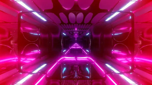 粉紅霓虹隧道螢幕保護程式 4K UHD 60fps VJ Loop