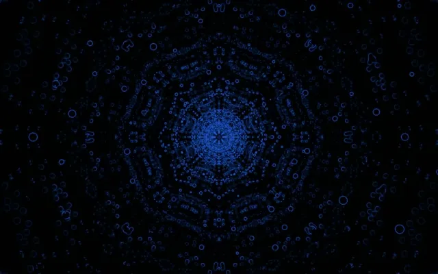 Neon Tunnel Pink Fractal Mandala Vortex 16:10 MacBook 60fps Screensaver Vj Loop