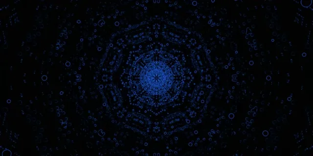 Neon Tunnel Magenta Fractal Vortex Vj Loop 2:1 Univisium 60fps Screensaver