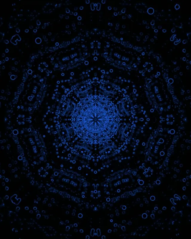 VJ Loop Túnel Neón Octógono Maxenta 60fps Protector de Pantalla 4:5 Instagram