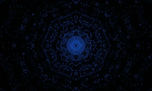 Neonový tunel růžový fraktální mandala vír VJ Loop 5:3 Wide 60fps spořič obrazovky
