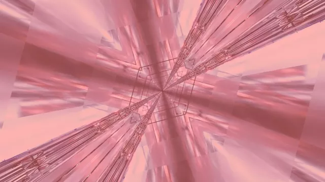 Розовый Неоновый Туннель Заставка 4K UHD 60fps VJ Loop