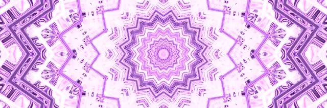 تونل نئون صورتی بنفش کالیدوسکوپ اسکرین سیور 3:1 Triple Wide 60fps VJ Loop