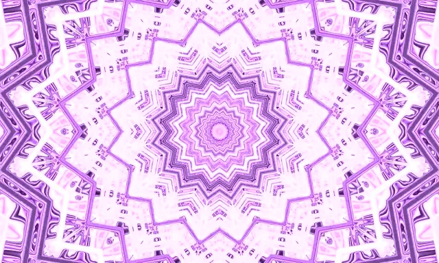 핑크 퍼플 네온 터널 만다라 화면보호기 5:3 와이드 60fps VJ Loop