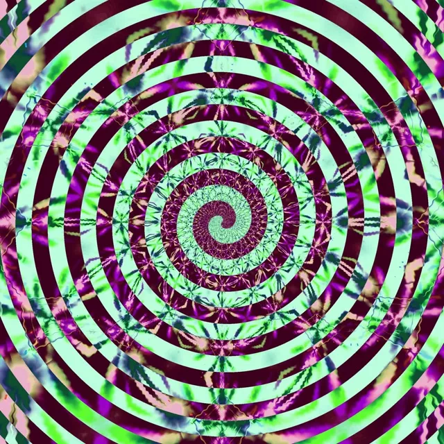 Neon Tunnel Spiral Vortex VJ Loop 1:1 Square 60fps Screensaver