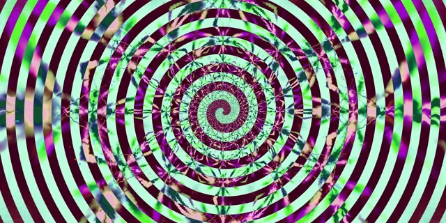 Neon Tunnel Swirling Spiral Vortex VJ Loop 2:1 Univisium 60fps Screensaver