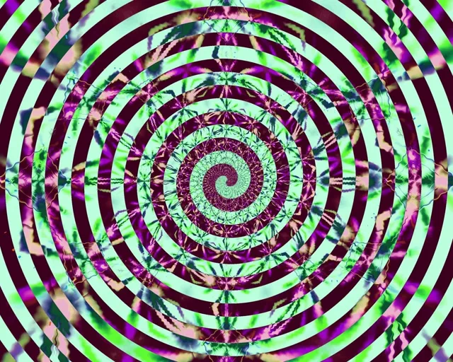 Neon Tunel Hypnotický Spirálový Vortex VJ Loop 5:4 Industrial 60fps Spořič