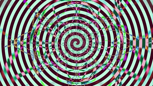 Psychedelic Neon Tunnel Swirl Screensaver 4K UHD 60fps Live Wallpaper