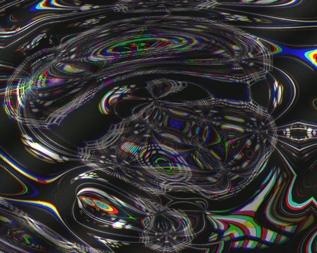 Psychedelic Neon Tunnel VJ Loop 60fps 5:4 Industrial Screensaver
