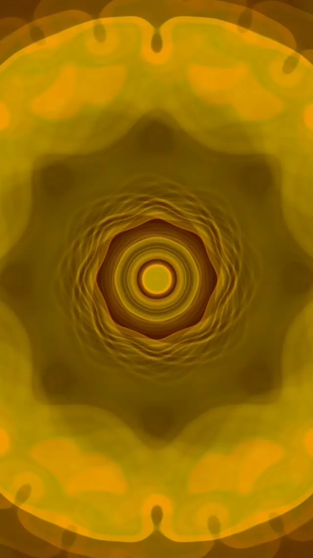 Túnel de Neón Círculo Concéntrico Pulsante 9:16 Reels 60fps Protector de Pantalla VJ Loop