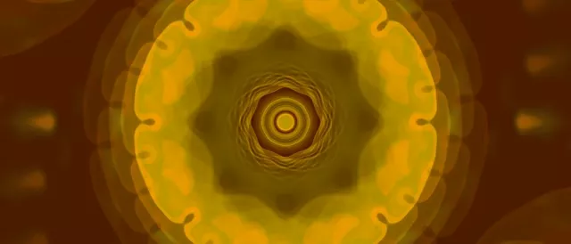 Pulsating Concentric Circles Neon Tunnel 21:9 Ultrawide 60fps VJ Loop Screensaver