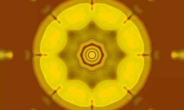 Παλλόμενο Concentric Star Neon Tunnel 5:3 Wide 60fps VJLoops Screensaver