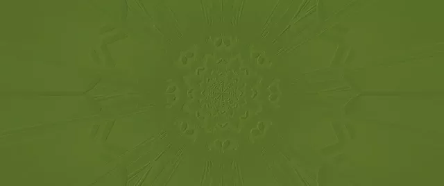 Pulsating Green Radial Neon Tunnel VJ Loop 2.39:1 Cinemascope 60fps Screensaver