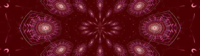 Pulsating Hexagon Neon Tunnel | 32:9 Ultrawide 60fps VJ Loop Screensaver