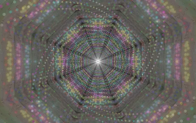 تونل نيون سداسي نابض VJ Loop 16:10 MacBook 60fps Screensaver