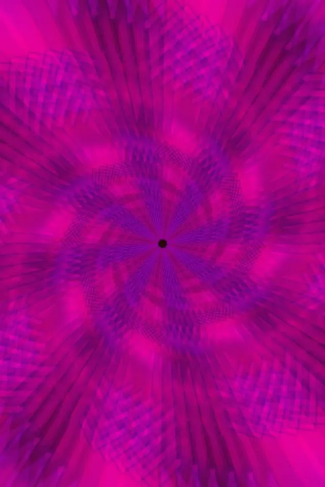 Pulsating Magenta Vortex Neon Tunnel | 9:16 Portrait | 60fps VJ Loop Screensaver
